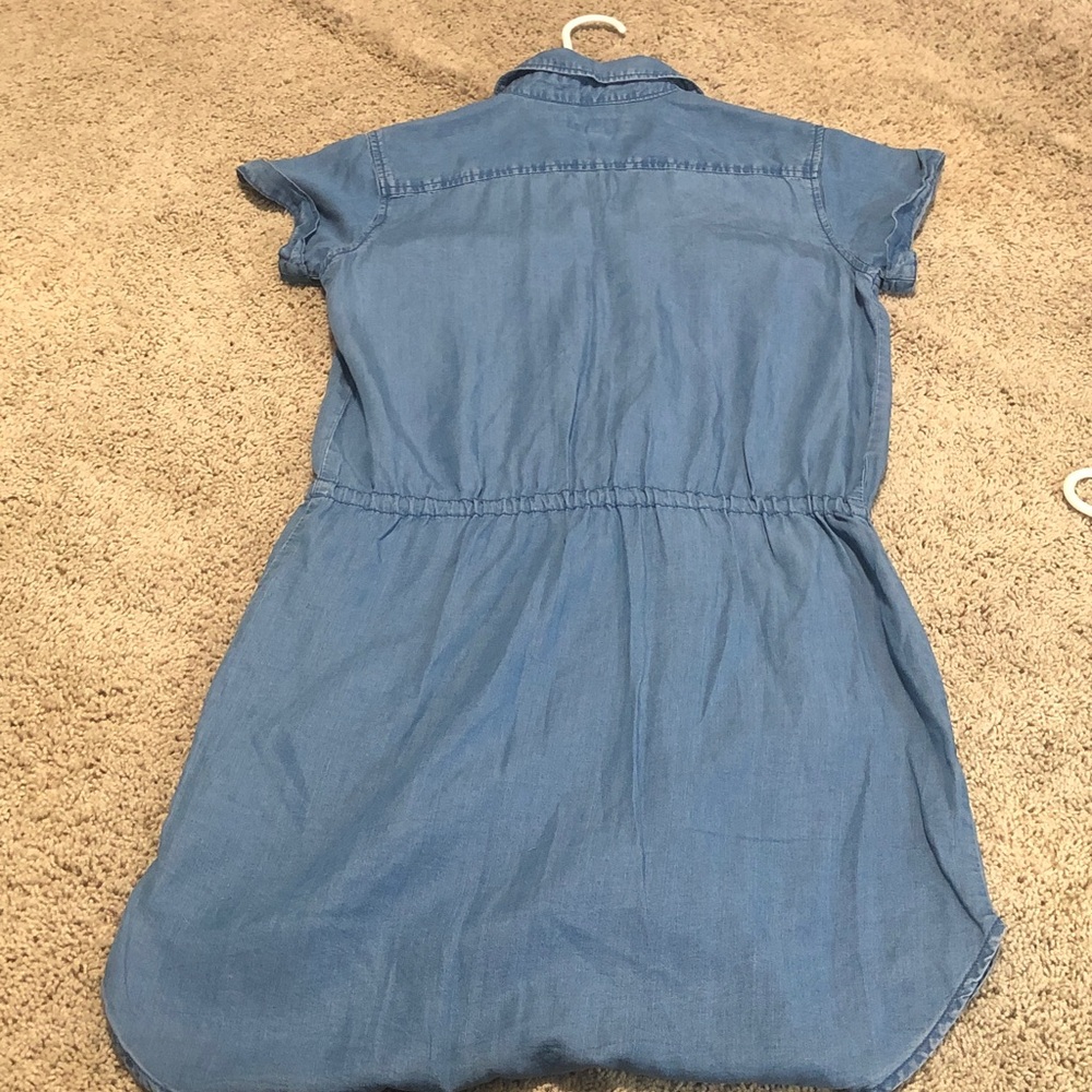 Thread & Supply Denim Chambray Shirt Dress - Blue - Picture 5 of 7
